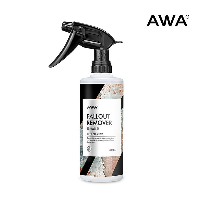 【AWA車蠟職人】B0019 AWA鐵粉去除劑 500ml 清潔劑/拔除劑/軟化劑/分解劑