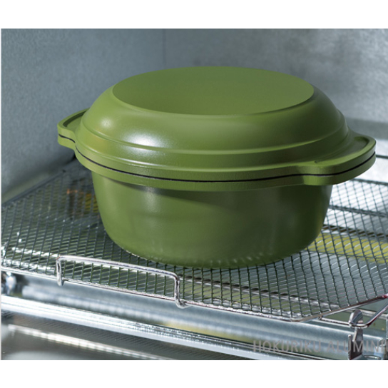 Wu Wen ONE’S POT 綠色烤箱專用小釜鍋 可直接放烤箱