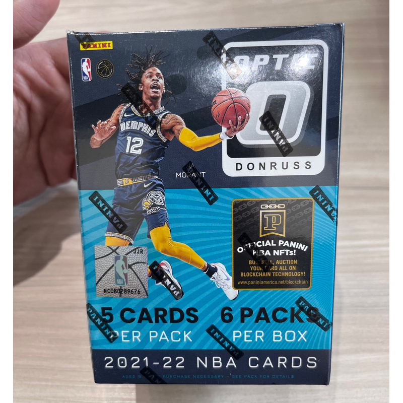 球員卡 籃球卡 Optic NBA CARDS 2021-22 手雷盒