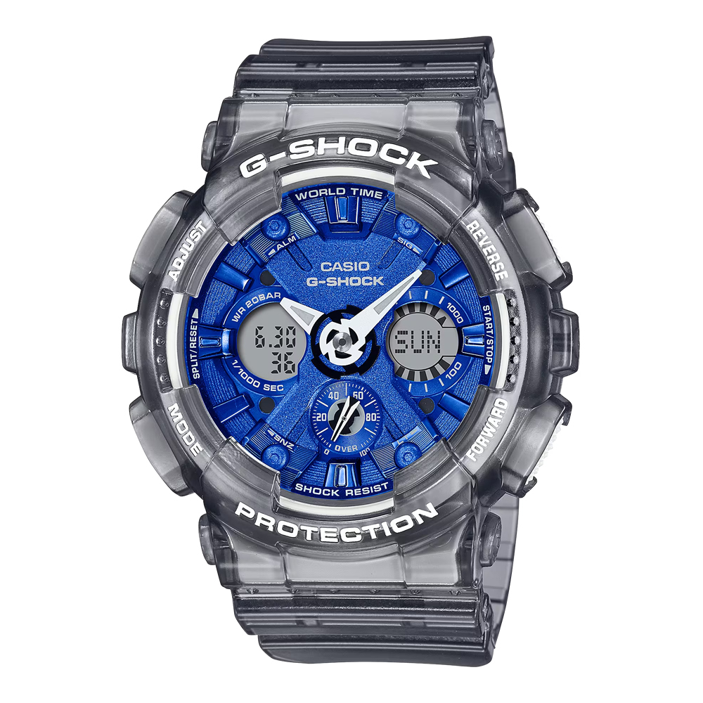 G-SHOCK / GMA-S120TB-8A / 卡西歐 CASIO [ 官方直營 ] 輕鬆雅緻時尚藍色風格