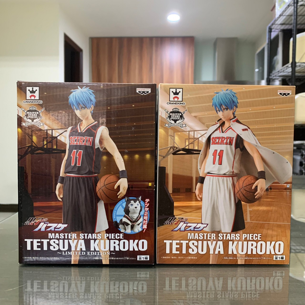 日版 景品 MSP 影子籃球員 " 黑子哲也+黑子2號+ 代理版 黑子的籃球 影子籃球員 黑子哲也 合售