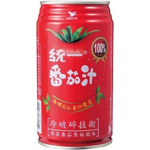 【激省商場】統一 番茄汁 100% 340ml  最新效期 番茄 果汁 飲料 超商限取12罐