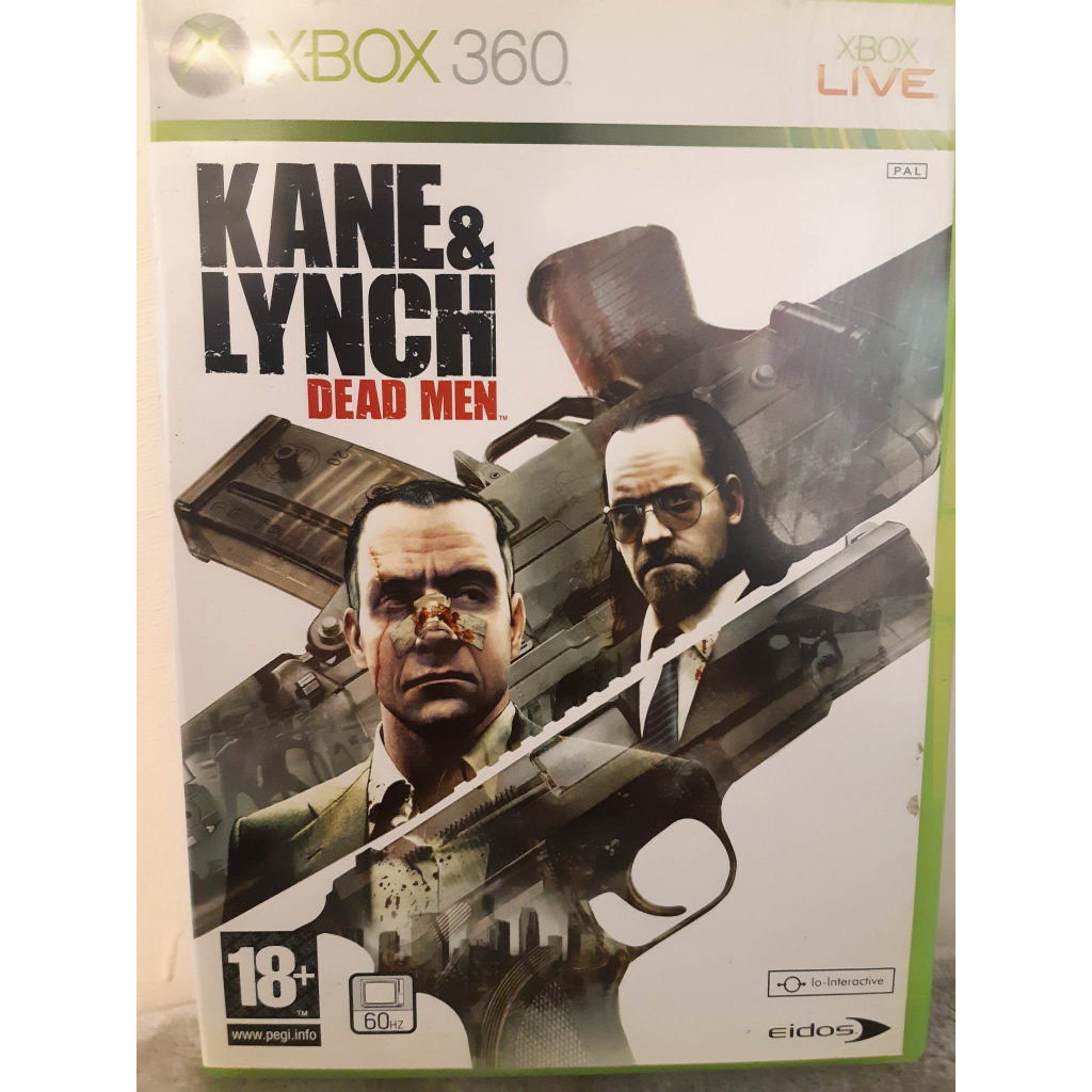 XBOX 360 喋血雙雄 (Kane &amp; Lynch: Dead Men) 實體遊戲片