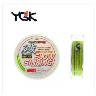 YGK 日本 ADMIX SLOW SINKING 磯釣專用 PE線 高比重 魚線 釣魚線