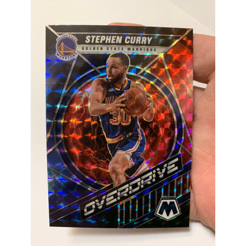 現貨 可分期 NBA Stephen Curry Panini Mosaic overdrive  稀有 特卡 球卡