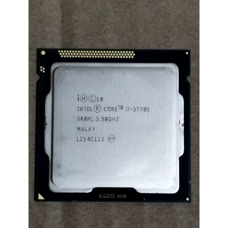 英特爾 INTEL  CPU 處理器 I7-3770K