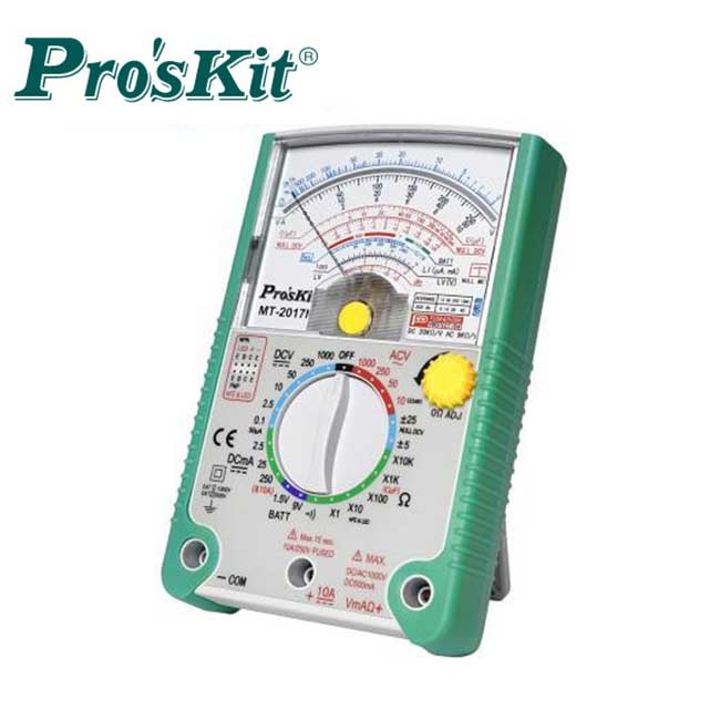 【祥昌電子】Pro'sKit 寶工 MT-2017N 指針型 三用電錶 電錶 萬用電表 電表