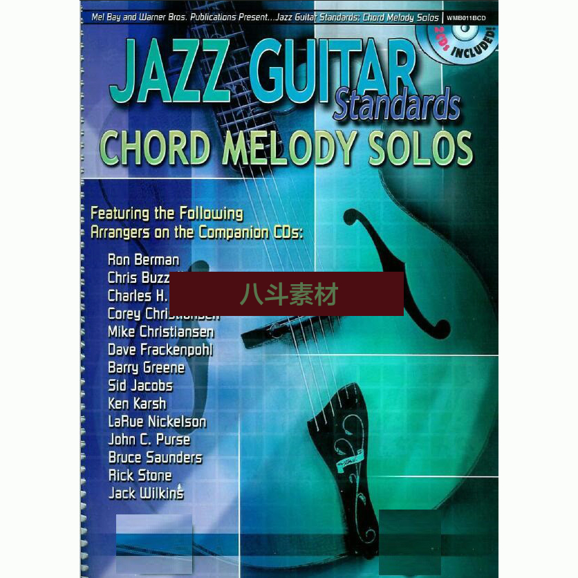 電子版Jazz Guitar Standards Chord Melody Solos爵士吉他標準曲目獨奏