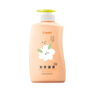 Combi 康貝 和草極潤嬰兒沐浴乳PLUS 500ml 可愛婦嬰