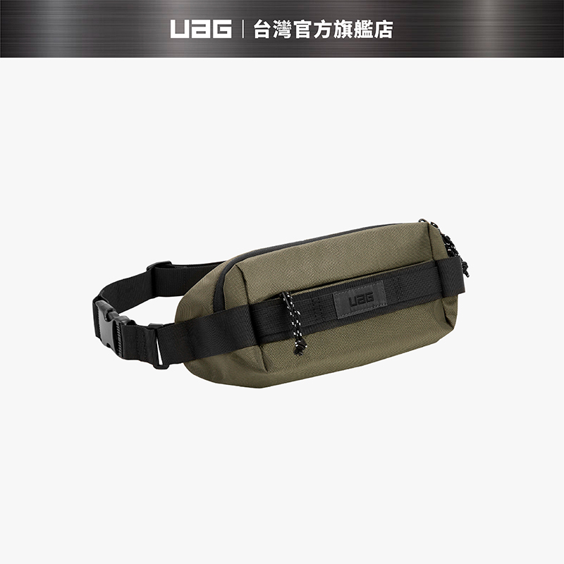 點數兌換禮【UAG】潮流斜背包-綠 (側背包、單肩包、腰包、隨行包)