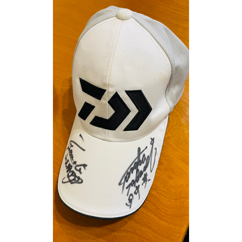 Daiwa盃名人簽名比賽紀念帽(含運）