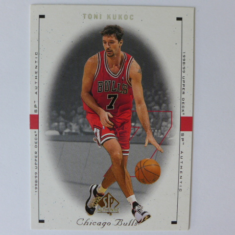 ~ Toni Kukoc ~名人堂/最佳第六人/托尼·庫科奇 1999年SPA.NBA籃球卡