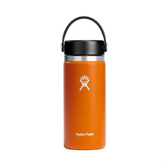 【Hydro Flask】紅土棕 寬口真空保溫鋼瓶-提環蓋 16oz 473ml 不鏽鋼保溫保冰瓶保冷保溫瓶 不含雙酚A