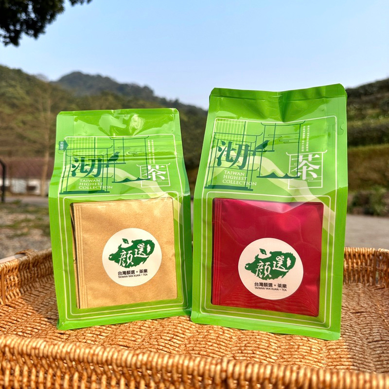 🍵顏選茶🍵三峽蜜香紅茶包、碧螺春綠茶包，品質保證，回購率高！