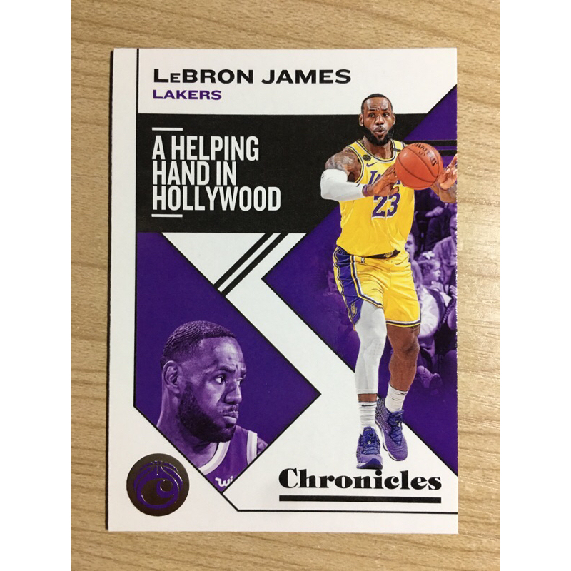 chronicles 19-20 LEBRON JAMES nba 球員卡 湖人