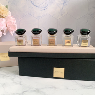▪️拆售▪️ ARMANI 亞曼尼 PRIVE 高級訂製香水禮盒 7.5ml 沾式 / 香格里拉茶園、蘇州牡丹、米蘭玫瑰