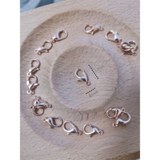 【Pony手作】現貨 玫瑰金龍蝦扣 水晶配件 手工材料 手鏈材料 龍蝦扣頭 彈簧扣