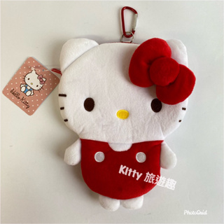 [Kitty 旅遊趣] Hello Kitty 造型包附鑰匙圈 萬用包 收納包 零錢包 凱蒂貓 美樂蒂 大耳狗