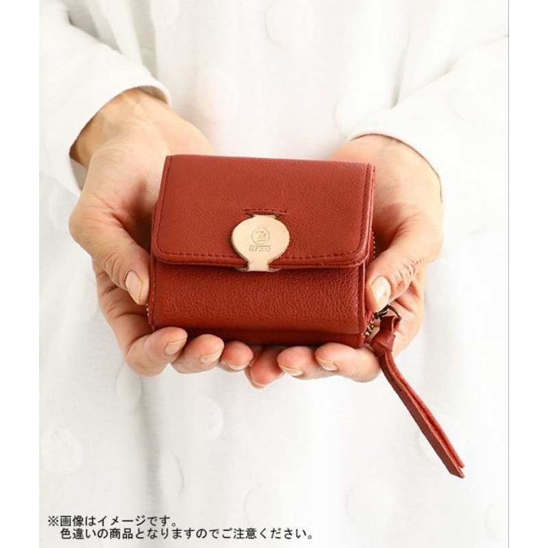 ✈️日本代購toleur✈️ 輕巧簡約自然系 牛皮 三折式 錢包/皮夾/短夾(多色)Ŝ
