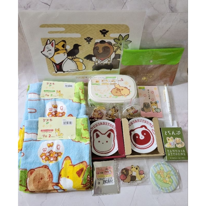 🇯🇵【日本 現貨】狸貓與狐狸5周年 小狐狸與小狸貓 5周年特展  pop up展 全國見聞錄 小狸貓與小貍狐狸大阪限定