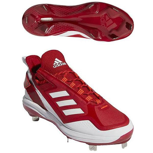 棒球世界Adidas Men's Icon 7 BOOST棒球鐵釘鞋特價紅白配色FY4442