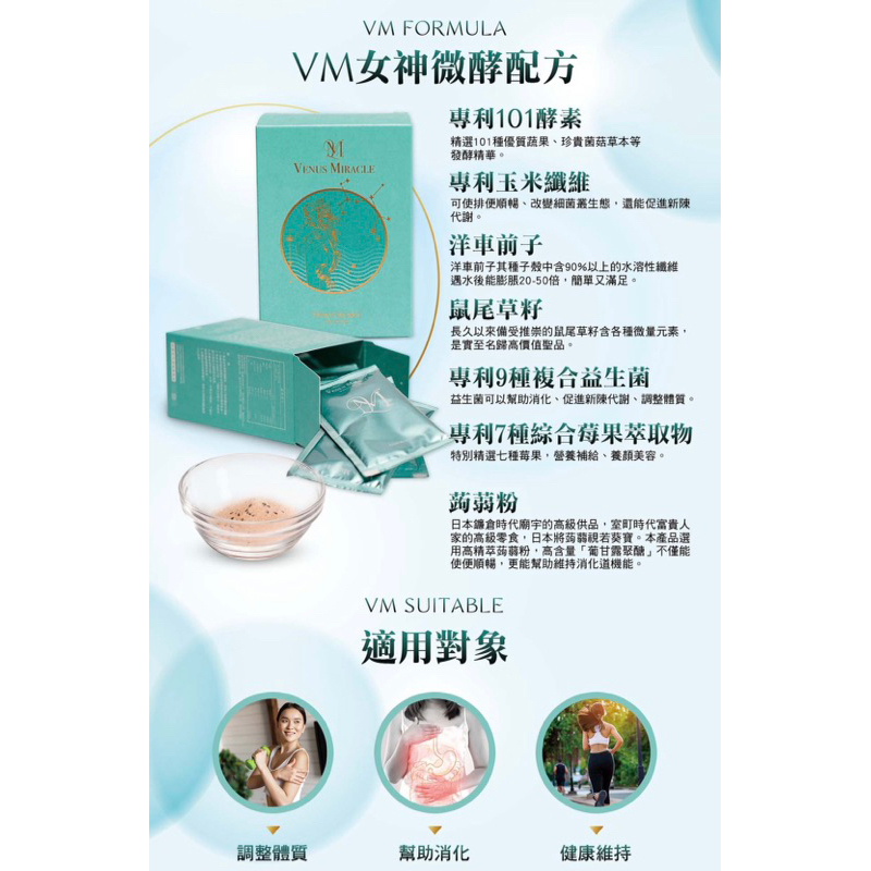 【Venus Miracle】女神微酵蔬果綜合酵素(10包/盒) 🎁私訊下單贈送小禮物