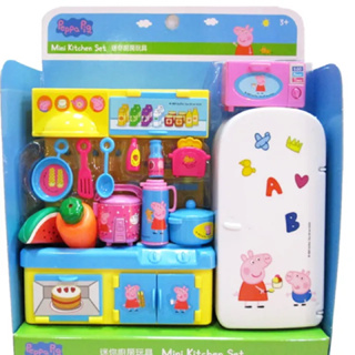 🆘現貨🔥正版粉紅豬小妹佩佩豬Peppa Pig 廚房玩具 冰箱玩具 家家酒玩具