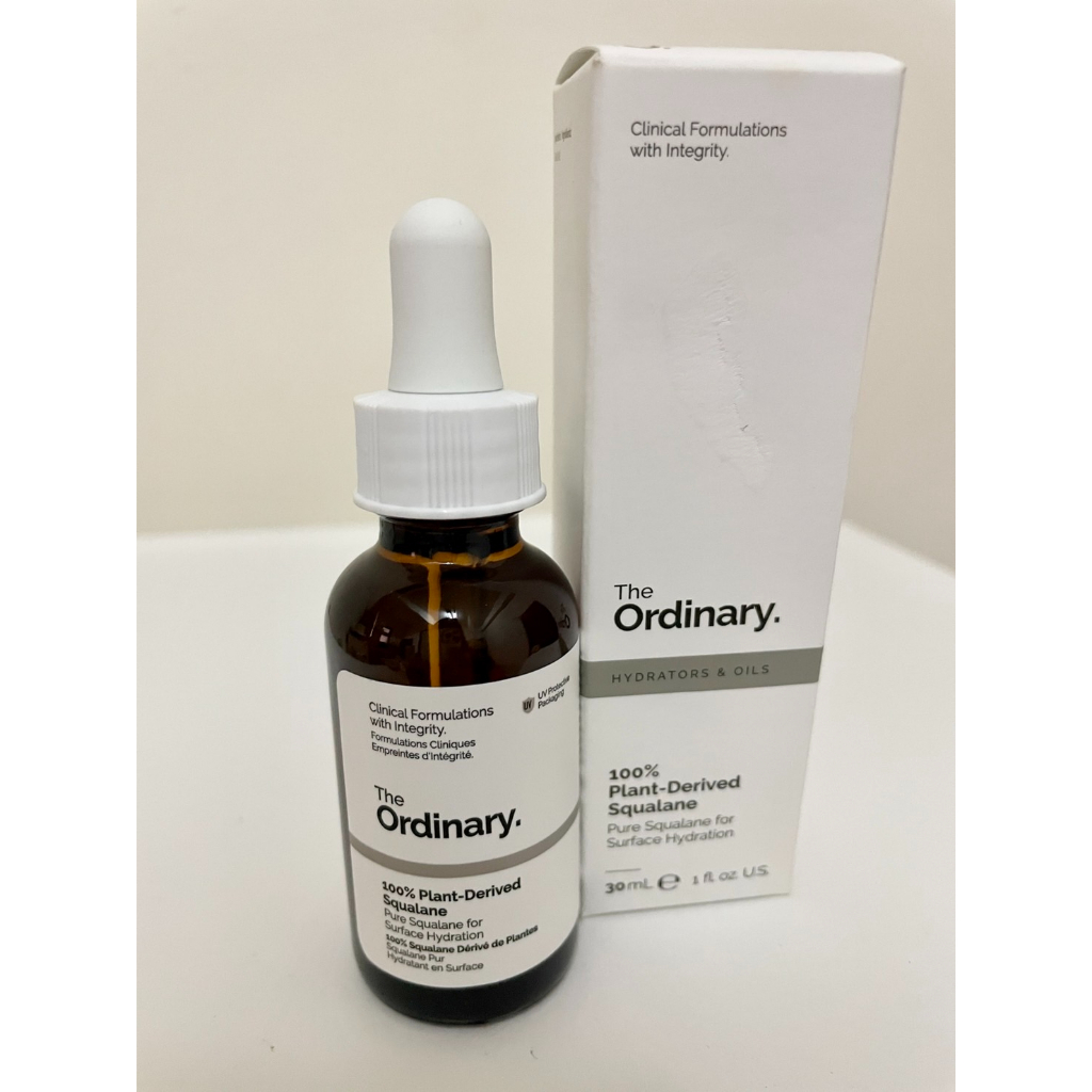 加拿大The Ordinary 100% plant-derived squalene 30ml植萃輕盈角鯊烷精華液