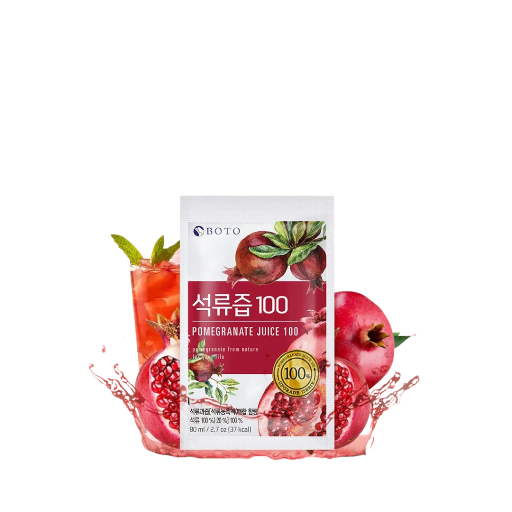 【BOTO 韓國紅石榴汁 80ML】（超商取货限制不超过50PCS）