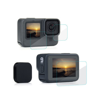 【玻璃保護貼】Gopro Hero 11 / 10 / 9 螢幕保護貼 鏡頭保護貼 鋼化 9H 防刮 前後螢幕與鏡頭