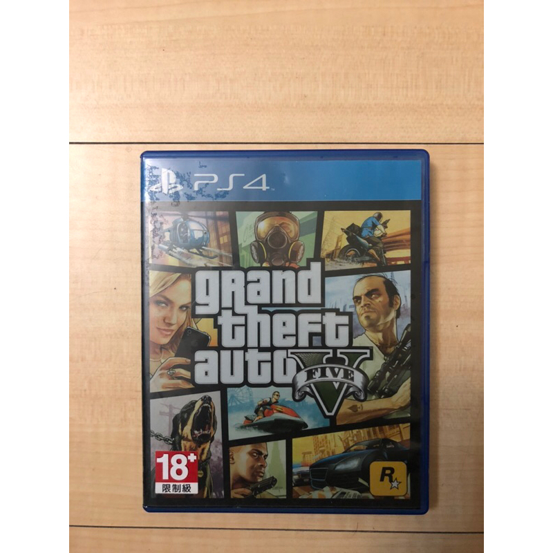 ps4 ps5 GTA5 俠盜獵車手5 中文版 grand theft auto V