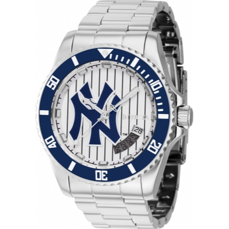 【現貨免運】正版 INVICTA 英威塔 MLB 棒球 NY 紐約洋基隊 機械錶 美國大聯盟 棒球 運動 水鬼錶
