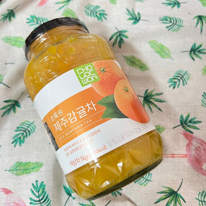 《現貨》快速出貨❤️韓國🇰🇷Cholocwon 濟州柑橘果茶 1L