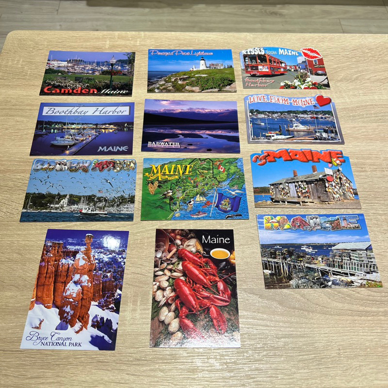 國外旅遊明信片✈️ 美國國家公園 紐約/ 歐洲巴黎義大利英國/ 土耳其/ 亞洲 新加坡