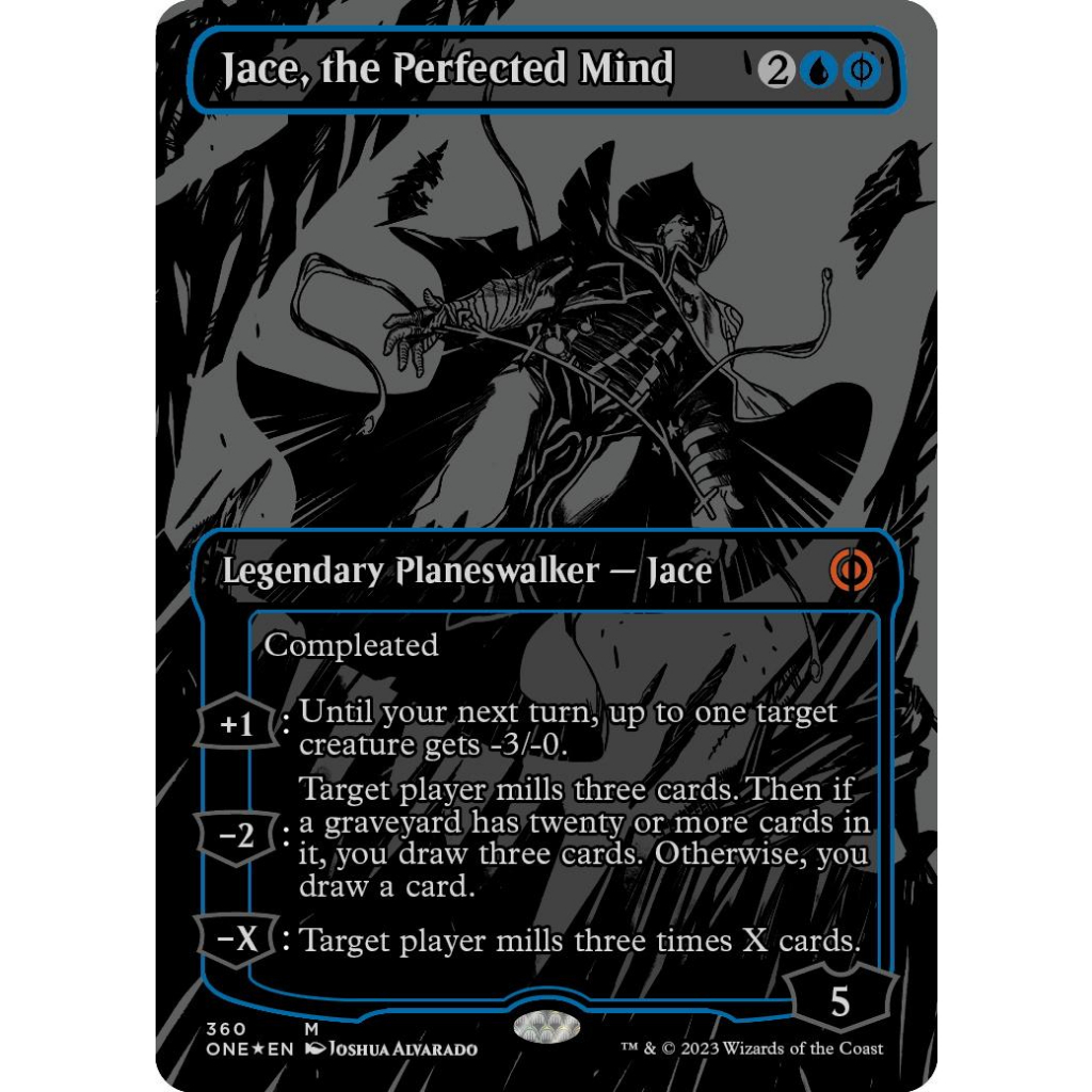 「祤佑卡牌」Jace, the Perfected Mind 柏油閃 非瑞克西亞 魔法風雲會
