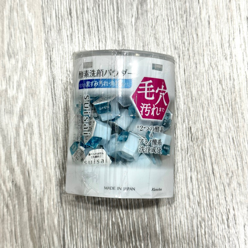 Kanebo佳麗寶 suisai 酵素洗顏粉(藍)0.4gx32顆