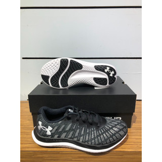 【清大億鴻】Under Armour 女款 Charged Breeze 2慢跑鞋 黑白色3026142-001