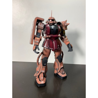 {鋼彈的屋-模型工作室} 萬代 MG 1/100 夏亞 薩克 Ver.2.0 塗裝 完成品 (實品如圖) 鋼彈 代工