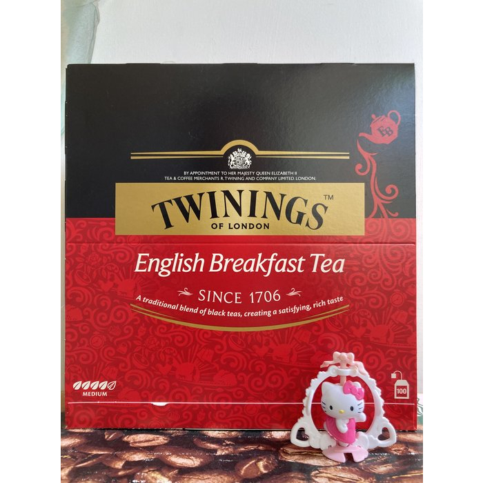 TWININGS 唐寧 英倫早餐茶 (紅茶) - 紅盒 2g*100包/盒 新莊可自取 【佩佩的店】COSTCO 好市多