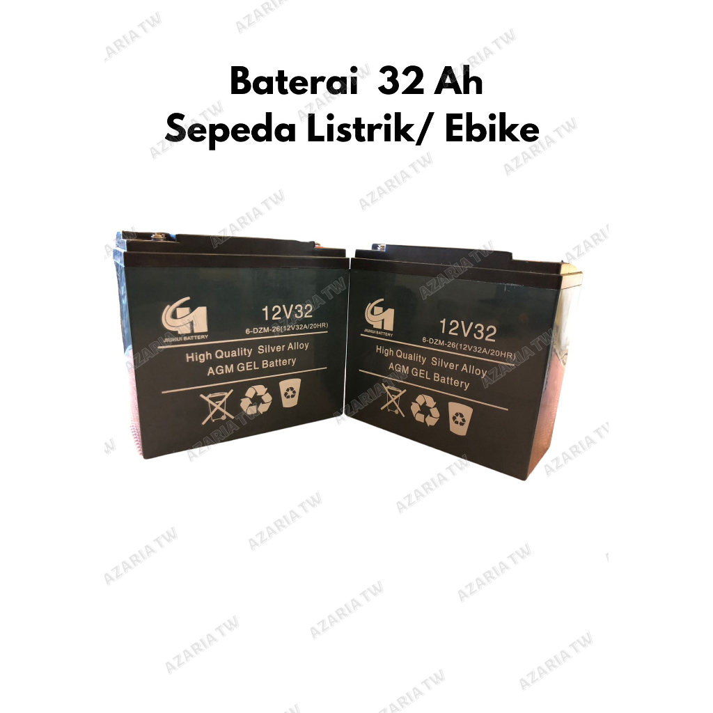 AZARIA Baterai Battery QS 28ah 32ah murah dan berkualitas