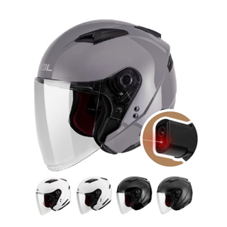 【 iMiniDV X4C 行車記錄器 SOL SO-7E 素色 】高階 安全帽 內建式 行車記錄器 3/4罩