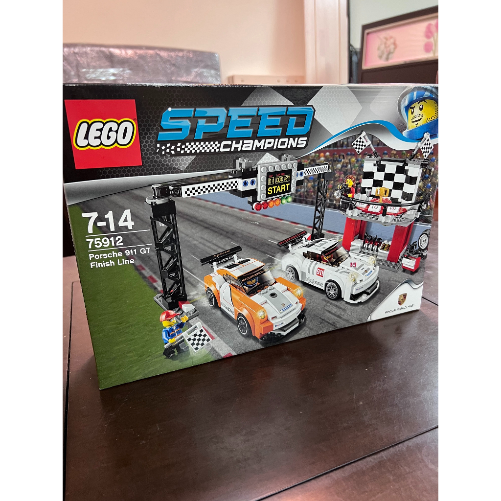 全新 絕版「Lego 樂高」75912 保時捷 PORSCHE 911 GT SPEED