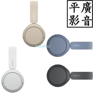 [ 平廣 現貨台公司貨 SONY WH-CH520 藍芽耳機 藍牙耳機 耳罩式 貼耳 黑色 白色 藍色 米色 附USB線