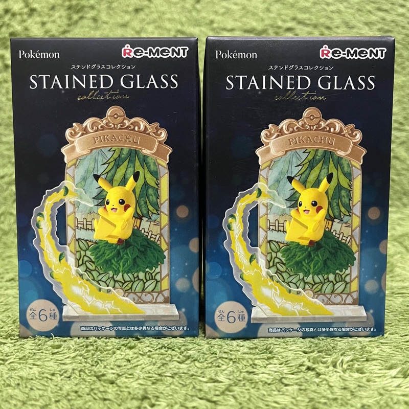 神奇寶貝 寶可夢 盒玩 Re-ment STAINED GLASS 夢幻彩繪玻璃場景 彩繪玻璃 夢幻 鳳王 洛奇亞