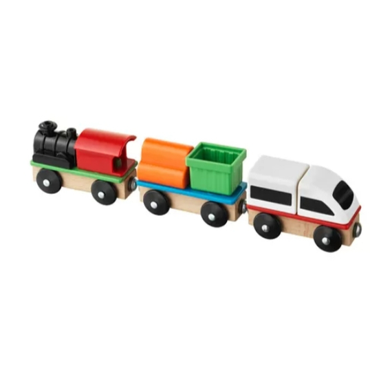 ◆IKEA代購 現貨快速出貨-LILLABO 玩具火車 3件組