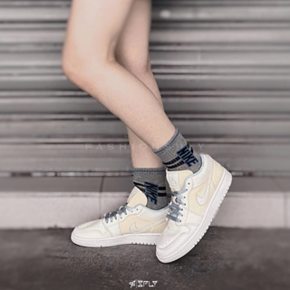 【Fashion SPLY】Air Jordan 1 Low Grey Cream 奶油 灰藍 DQ4151-500 2