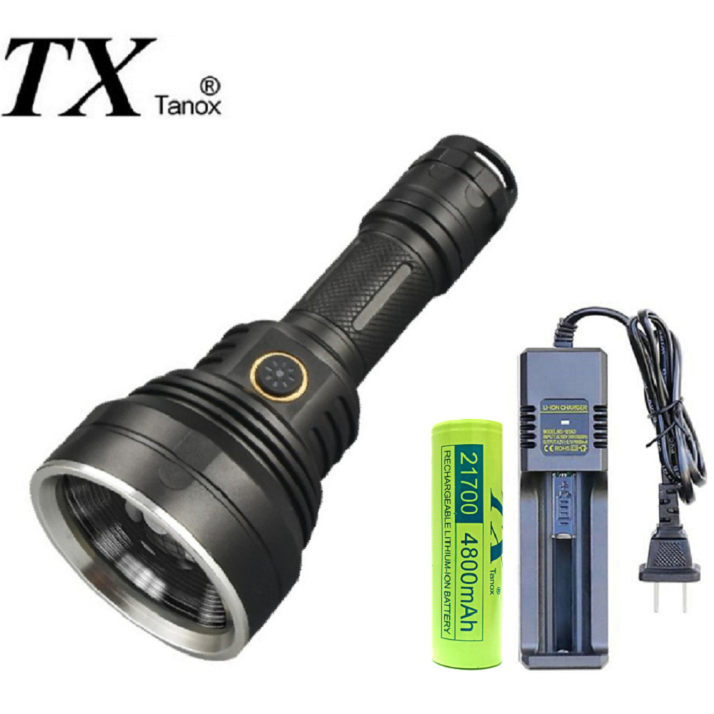 TX特林XHP70 LED超強亮固定焦距手電筒(T-BH-P70)