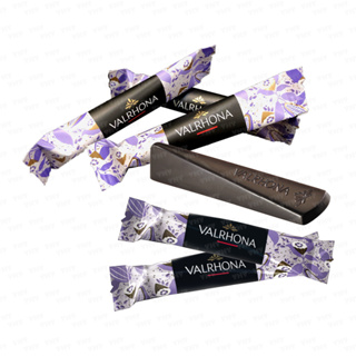 【VALRHONA】法芙娜頂級純苦61%巧克力棒(4公克/支)｜開元食品｜法國進口巧克力｜獨立包裝｜