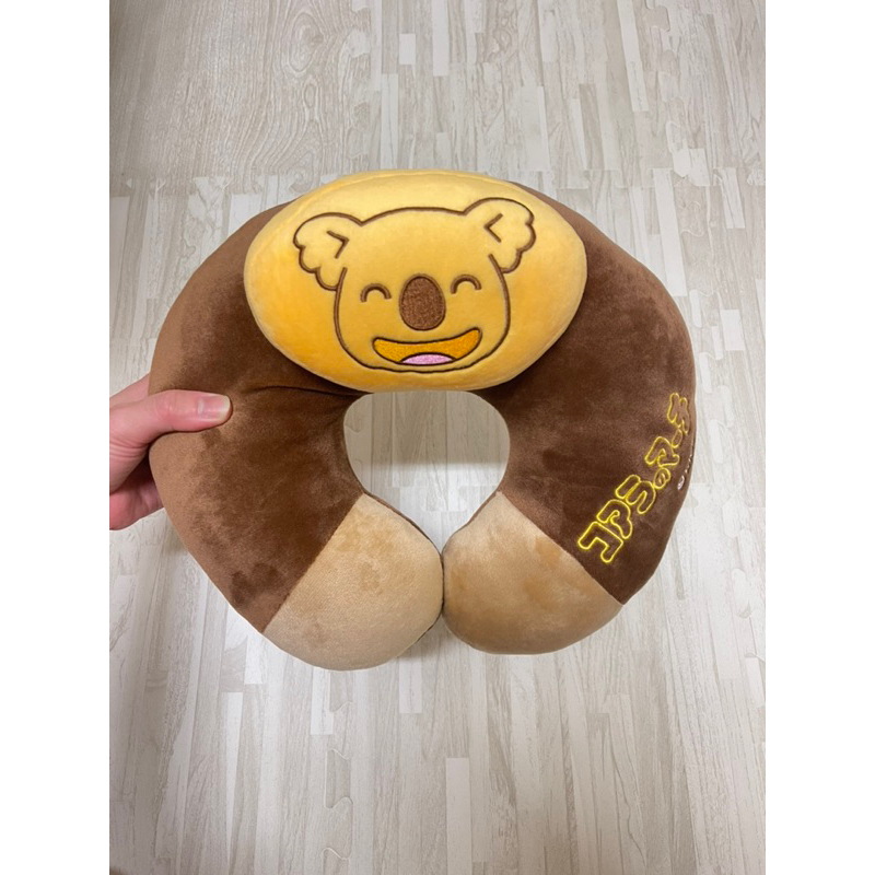 (全新)小熊餅乾U型枕