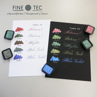 Finetec 珠光顏料 單色(3D系列) / Finetec Pearlescent Colours 3D